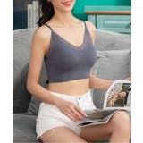 シルクタッチカップ付きブラトップ【SHOPLIST限定 新作 春 夏 秋 冬】 | SEU | 詳細画像7