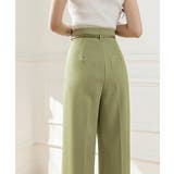 360°キレイ見えセンタープレスセミワイドパンツ | SEU | 詳細画像19