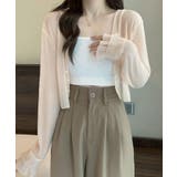 パール装飾ボタンショート丈シアーカーディガン【SHOPLIST限定 新作 春 | SEU | 詳細画像23 