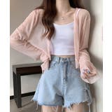 パール装飾ボタンショート丈シアーカーディガン【SHOPLIST限定 新作 春 | SEU | 詳細画像24 