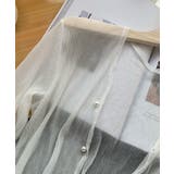 パール装飾ボタンショート丈シアーカーディガン【SHOPLIST限定 新作 春 | SEU | 詳細画像39 