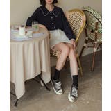 ピーターパン襟 配色ライン ゆったり袖 | SEU | 詳細画像27 