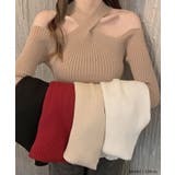 ホルターネック肩出しニットトップス | SEU | 詳細画像28