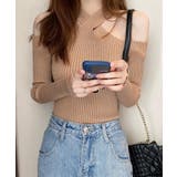 ホルターネック肩出しニットトップス | SEU | 詳細画像34