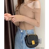 ホルターネック肩出しニットトップス | SEU | 詳細画像35