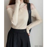 ホルターネック肩出しニットトップス | SEU | 詳細画像4