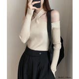 ホルターネック肩出しニットトップス | SEU | 詳細画像7