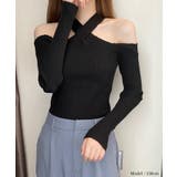 ホルターネック肩出しニットトップス | SEU | 詳細画像20