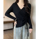 サイドドロストリブニットトップス【SHOPLIST限定 新作 春 秋 冬】 | SEU | 詳細画像13 