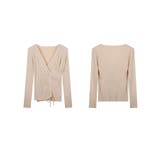 サイドドロストリブニットトップス【SHOPLIST限定 新作 春 秋 冬】 | SEU | 詳細画像25 