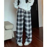 チェック柄の裏ボア起毛パンツ【SHOPLIST限定 新作 春 秋 冬】 | SEU | 詳細画像32 