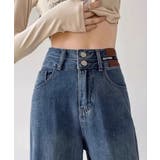 ハイウエストセミワイドデニム【SHOPLIST限定 新作 春 夏 秋 冬】 | SEU | 詳細画像39 