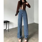 ハイウエストセミワイドデニム【SHOPLIST限定 新作 春 夏 秋 冬】 | SEU | 詳細画像27 