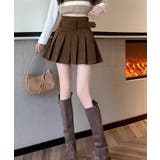 ベルト付きプリーツミニスカート【SHOPLIST限定 新作 春 夏 秋 冬】 | SEU | 詳細画像17