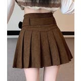 ベルト付きプリーツミニスカート【SHOPLIST限定 新作 春 夏 秋 冬】 | SEU | 詳細画像18