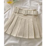ベルト付きプリーツミニスカート【SHOPLIST限定 新作 春 夏 秋 冬】 | SEU | 詳細画像27