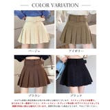 ベルト付きプリーツミニスカート【SHOPLIST限定 新作 春 夏 秋 冬】 | SEU | 詳細画像2