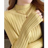 12色選べるシンプルリブニットトップス | SEU | 詳細画像25