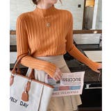 12色選べるシンプルリブニットトップス | SEU | 詳細画像21