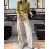 12色選べるシンプルリブニットトップス | SEU | 詳細画像34