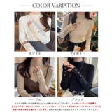マンテルボタンプチハイネックリブニットトップス【SHOPLIST限定 新作 春 | SEU | 詳細画像2 