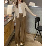 ラウンドネックニットカーディガン【SHOPLIST限定 新作 春 秋 冬】 | SEU | 詳細画像6 