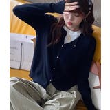 ラウンドネックニットカーディガン【SHOPLIST限定 新作 春 秋 冬】 | SEU | 詳細画像11 