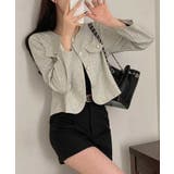 ツイードノーカラージャケット【SHOPLIST限定 新作 春 秋 冬】 | SEU | 詳細画像8 