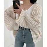 ゆったりニットカーディガン【SHOPLIST限定 新作 春 秋 冬】 | SEU | 詳細画像4 