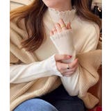 フリル襟ハイネックニットトップス【SHOPLIST限定 新作 春 秋 冬】 | SEU | 詳細画像20