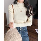 フリル襟ハイネックニットトップス【SHOPLIST限定 新作 春 秋 冬】 | SEU | 詳細画像27