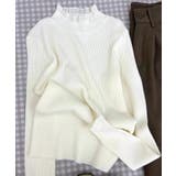 フリル襟ハイネックニットトップス【SHOPLIST限定 新作 春 秋 冬】 | SEU | 詳細画像32