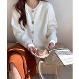 クルーネックボタンカーディガン【SHOPLIST限定 新作 春 秋 冬】 | SEU | 詳細画像11 