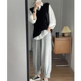 ケーブル編みVネックニットベスト【SHOPLIST限定 新作 春 秋 冬】 | SEU | 詳細画像18 