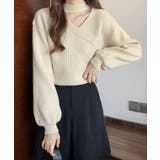 チョーカーネックニットプルオーバー【SHOPLIST限定 新作 春 秋 冬】 | SEU | 詳細画像11