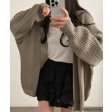 着流しVネックニットカーディガン【SHOPLIST限定 新作 春 秋 冬】 | SEU | 詳細画像23