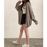 着流しVネックニットカーディガン【SHOPLIST限定 新作 春 秋 冬】 | SEU | 詳細画像25