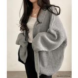 着流しVネックニットカーディガン【SHOPLIST限定 新作 春 秋 冬】 | SEU | 詳細画像32