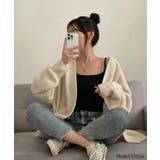 着流しVネックニットカーディガン【SHOPLIST限定 新作 春 秋 冬】 | SEU | 詳細画像15