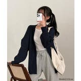 着流しVネックニットカーディガン【SHOPLIST限定 新作 春 秋 冬】 | SEU | 詳細画像5
