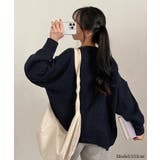 着流しVネックニットカーディガン【SHOPLIST限定 新作 春 秋 冬】 | SEU | 詳細画像6