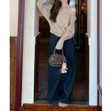 ワンショルダー2wayニットトップス【SHOPLIST限定 新作 春 秋 冬】 | SEU | 詳細画像14