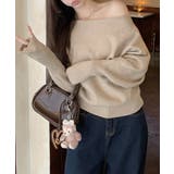 ワンショルダー2wayニットトップス【SHOPLIST限定 新作 春 秋 冬】 | SEU | 詳細画像10