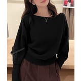 ワンショルダー2wayニットトップス【SHOPLIST限定 新作 春 秋 冬】 | SEU | 詳細画像23