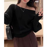 ワンショルダー2wayニットトップス【SHOPLIST限定 新作 春 秋 冬】 | SEU | 詳細画像24