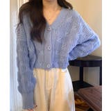 ドルマンスリーブケーブル編みニットカーディガン | SEU | 詳細画像41