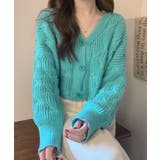 ドルマンスリーブケーブル編みニットカーディガン | SEU | 詳細画像32