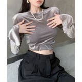 スリットスリーブベロアトップス【SHOPLIST限定 新作 春 夏 秋 冬】 | SEU | 詳細画像10 