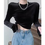 スリットスリーブベロアトップス【SHOPLIST限定 新作 春 夏 秋 冬】 | SEU | 詳細画像15 