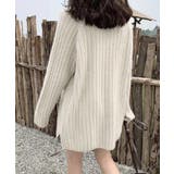 ラウンドネックリブニットセーター【SHOPLIST限定 新作 春 秋 冬】 | SEU | 詳細画像4 